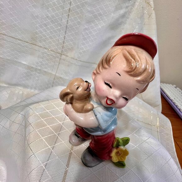 Vintage Josef Original HAPPINESS IS a New Puppy Figurine Series, Josef Original - Picture 6 of 10